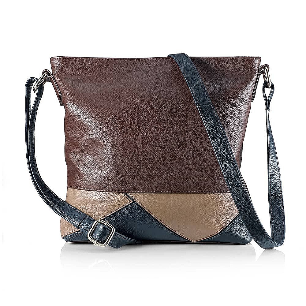 Sac Bandoulière en Cuir Angle Parfait