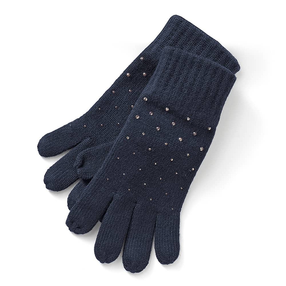 Gants Bleu Vœux d’Hiver