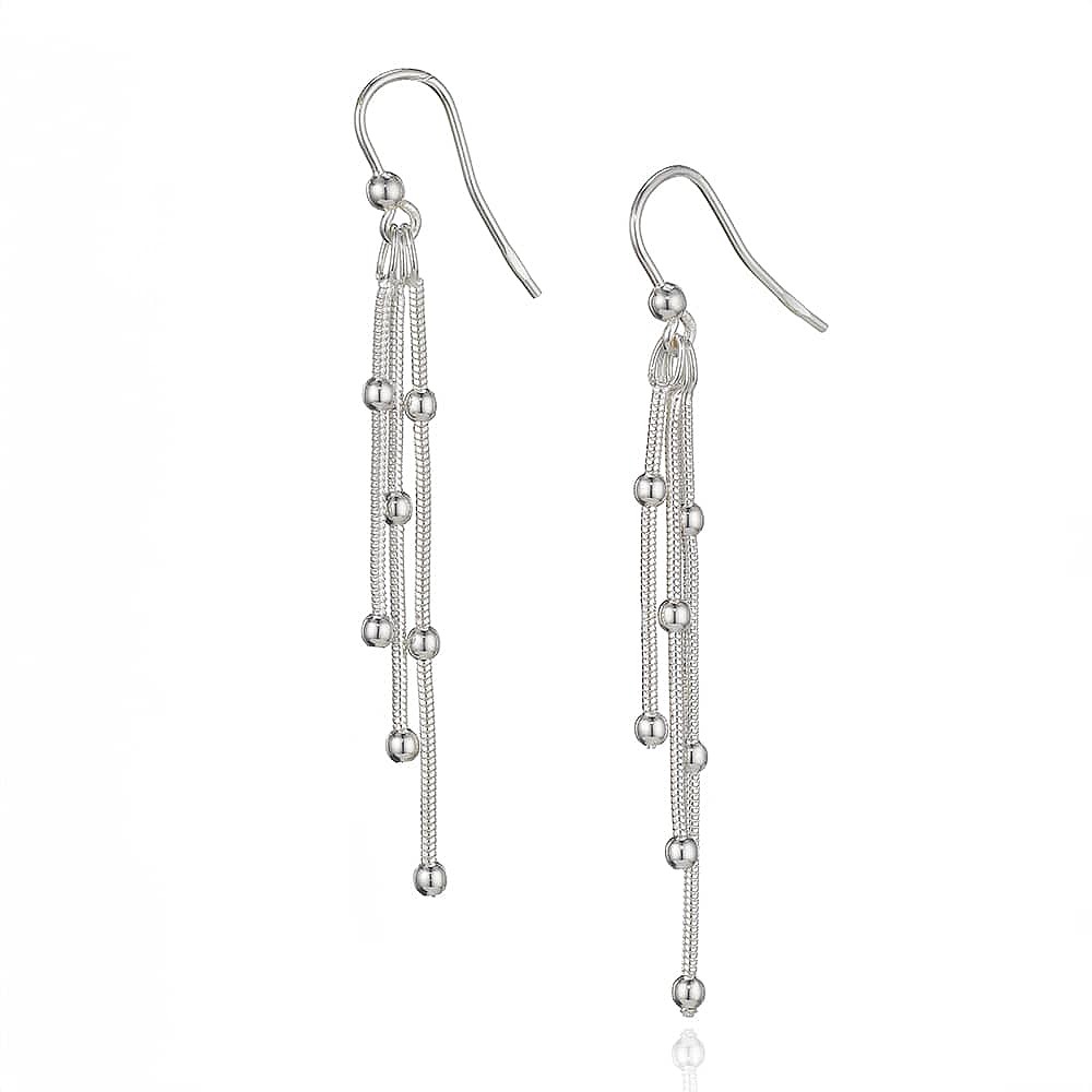 Boucles d'oreilles Pluie d'Argent