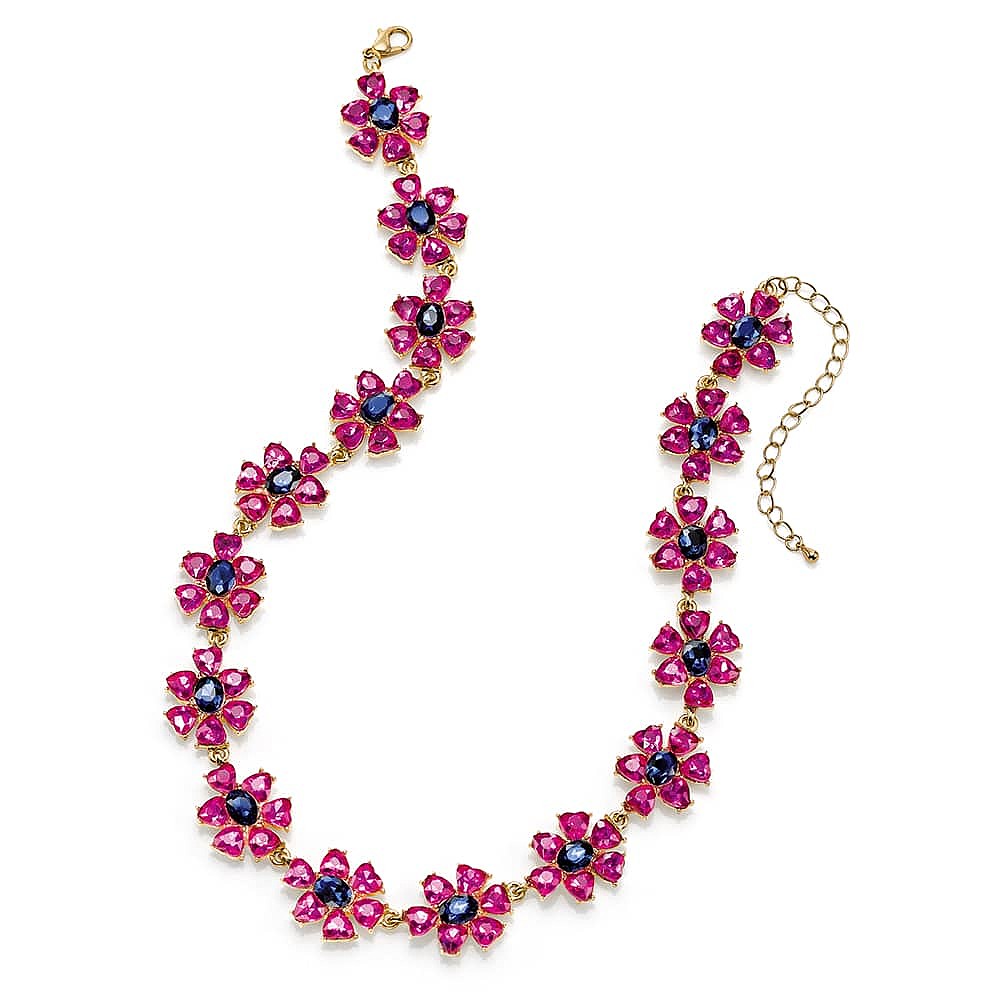 Collier Fuchsia Regards sur Moi