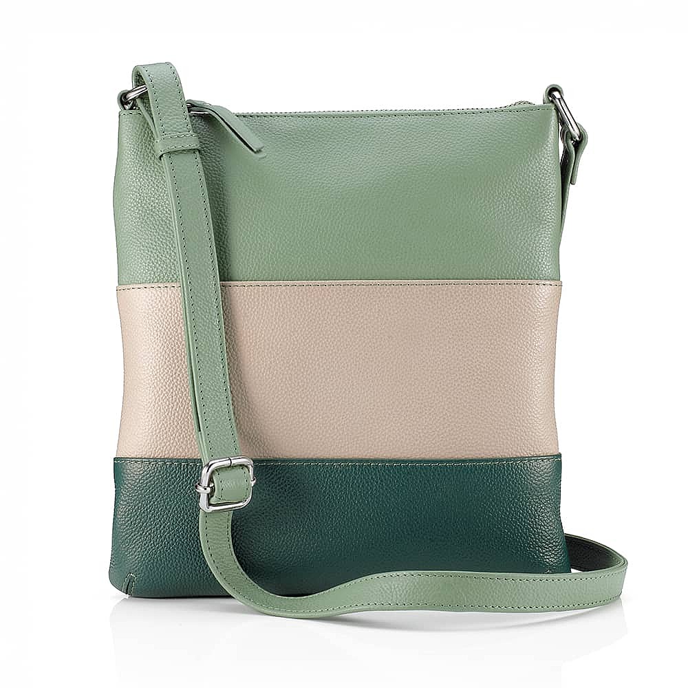 Sac Bandoulière en Cuir Toujours Vert