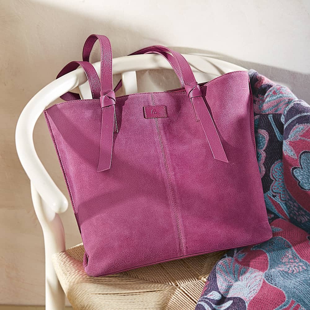 Sac en Daim Moment Magenta