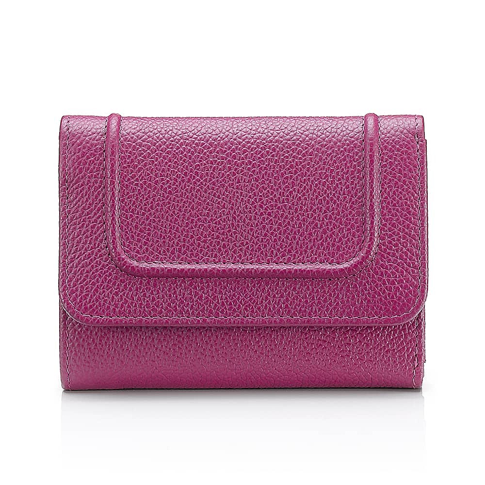 Porte-monnaie en Cuir Fuchsia En ligne