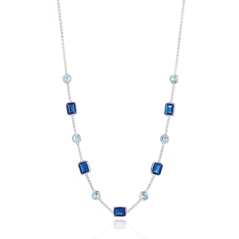 Collier Unie en Bleu