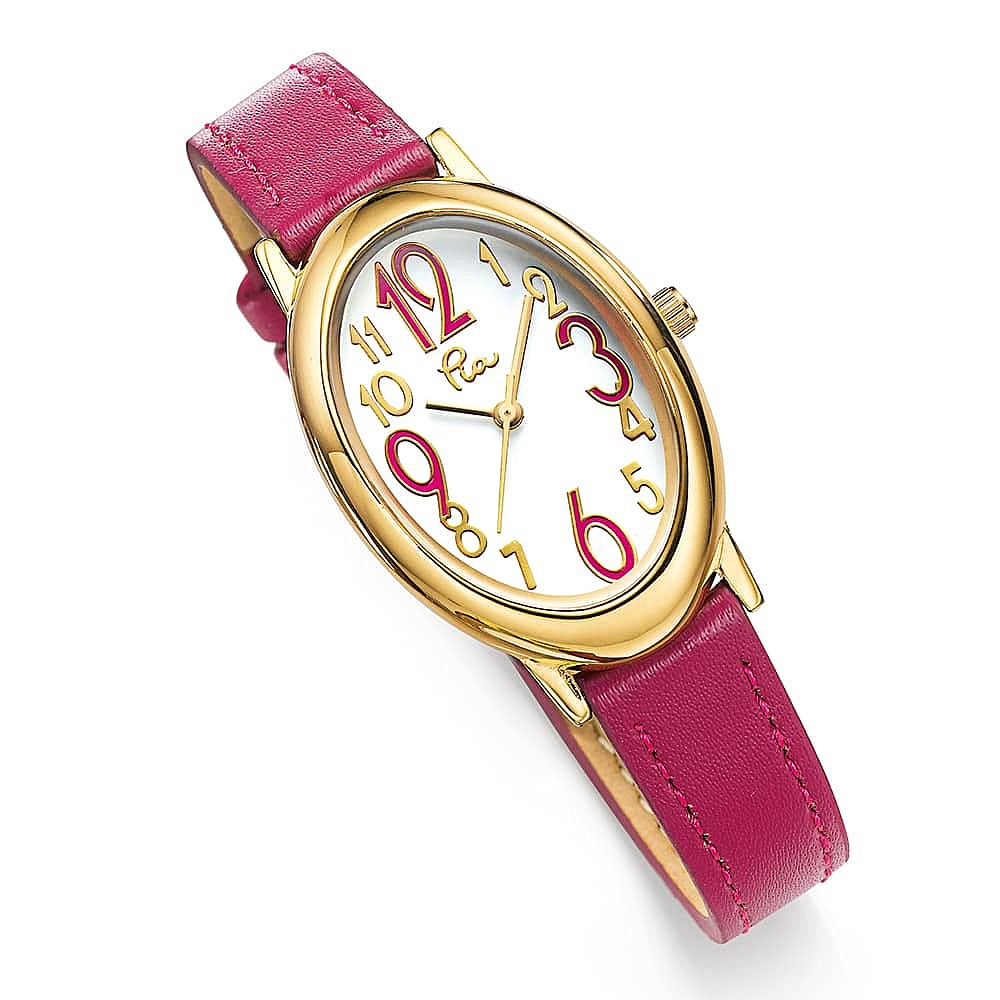 Montre Fuchsia L’Avenir le Dira