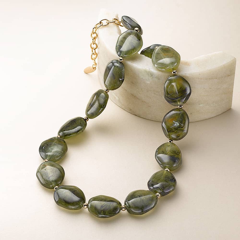 Collier Interlude Olive