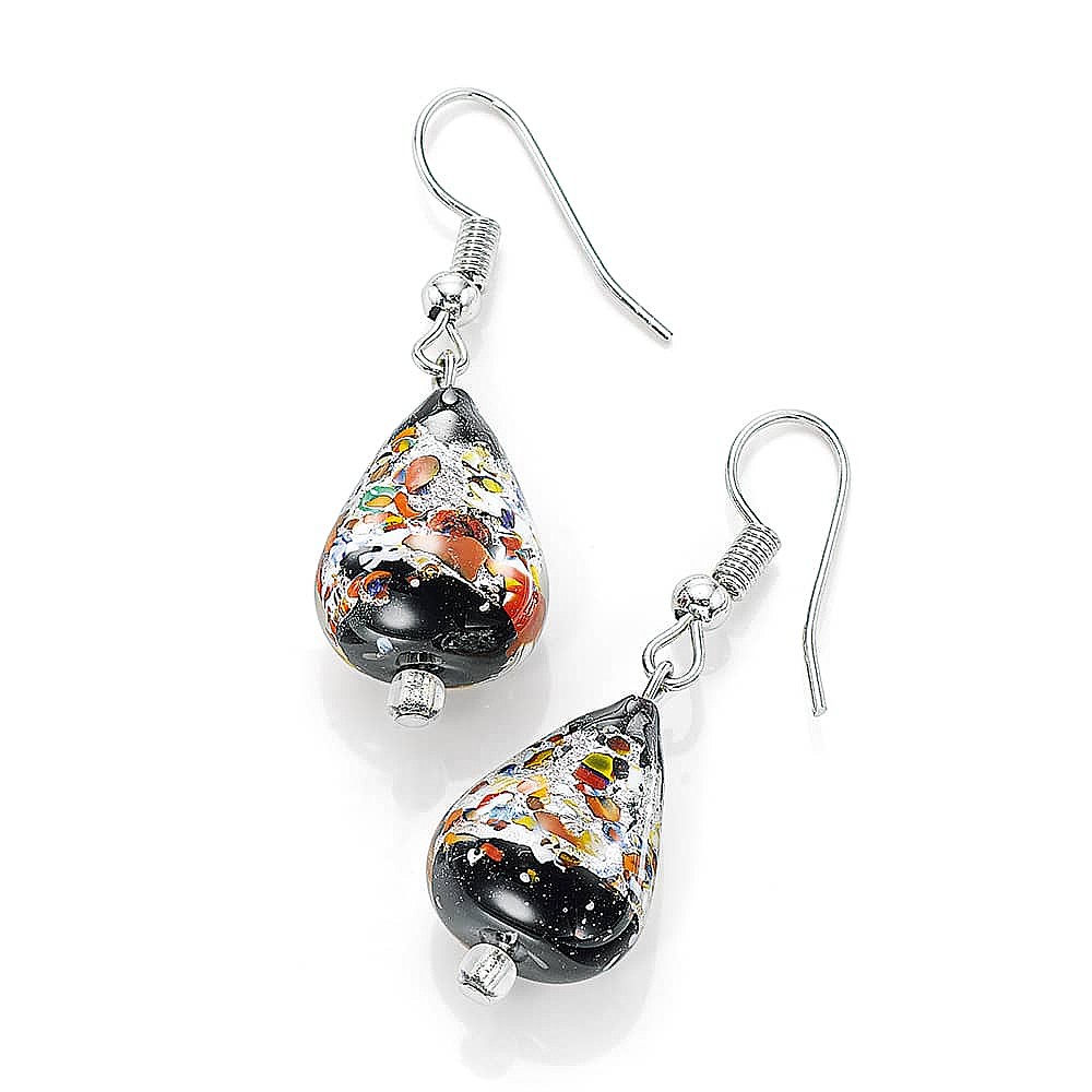 Boucles d'oreilles Murano Création Cosmique